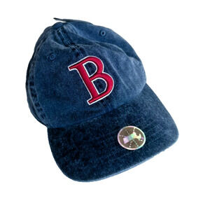 Bay State Apparel Boston Red Sox Baseball Hat Denim Blue Cap Adjustable NEW